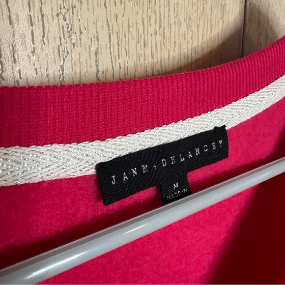 Jane And Delancey Pink Holly Jolly Christmas Sweater Medium - Picture 7 of 10